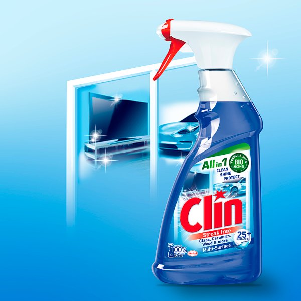 Clin Multi-Surface Płyn do mycia powierzchni szklanych 500 ml