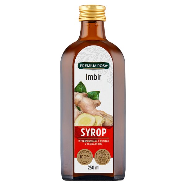 Premium Rosa Syrop imbir 250 ml