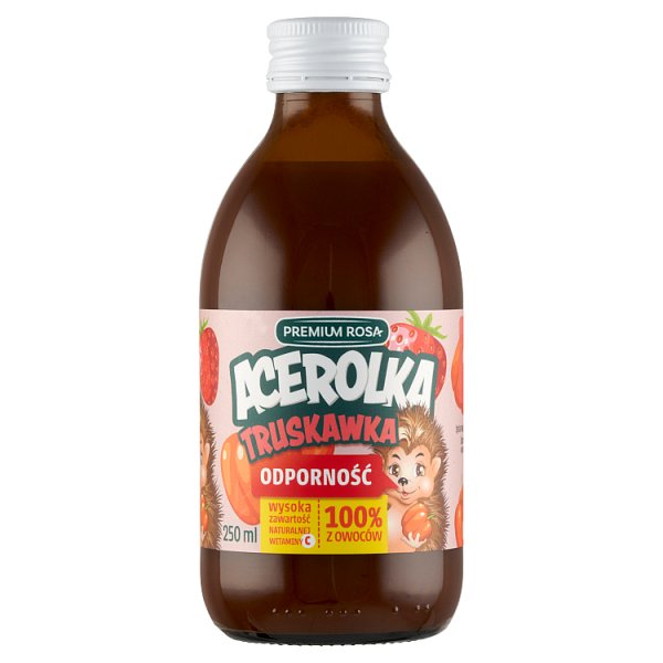 Premium Rosa Acerolka Sok owocowy truskawka odporność 250 ml