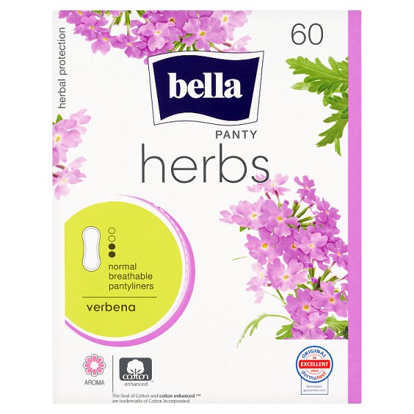 Bella Herbs Panty Verbena Normal Wkładki higieniczne 60 sztuk