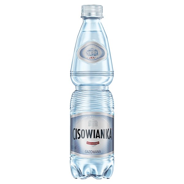 Cisowianka Naturalna woda mineralna gazowana niskosodowa 500 ml