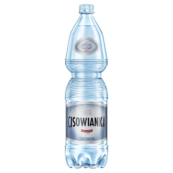 Cisowianka Naturalna woda mineralna gazowana niskosodowa 1,5 l