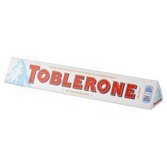 Toblerone Szwajcarska czekolada biała z nugatem miodowo-migdałowym 100 g