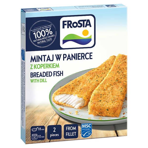 FRoSTA Mintaj w panierce z koperkiem 240 g