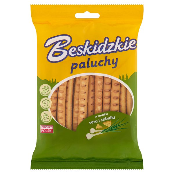 Beskidzkie Paluchy o smaku sera i cebulki 100 g