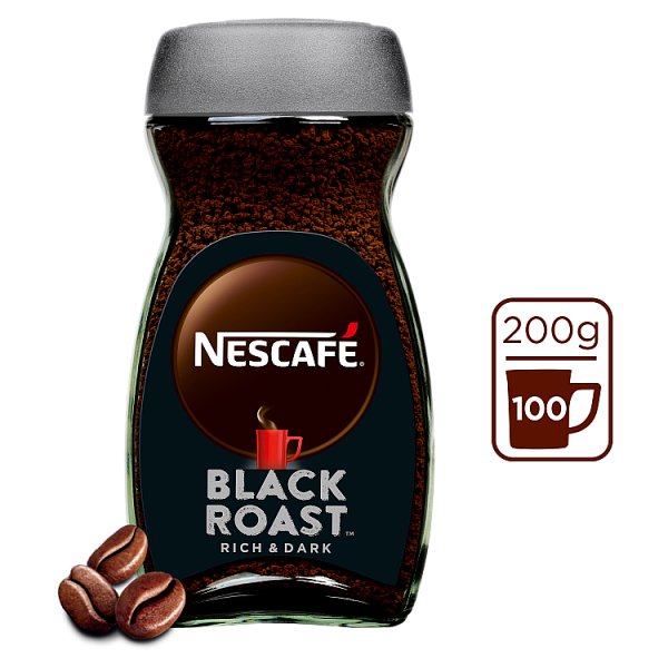 Nescafé Classic Black Roast Kawa rozpuszczalna 200 g