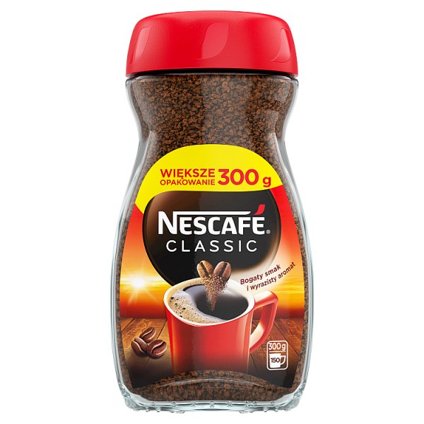 Nescafé Classic Kawa rozpuszczalna 300 g