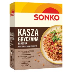 Sonko Kasza gryczana prażona 400 g (4 x 100 g)
