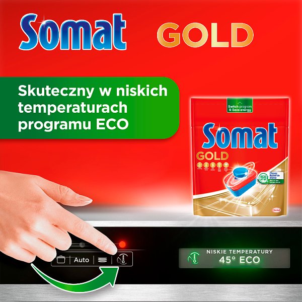 Somat Gold Tabletki do mycia naczyń w zmywarkach 598,4 g (34 sztuki)