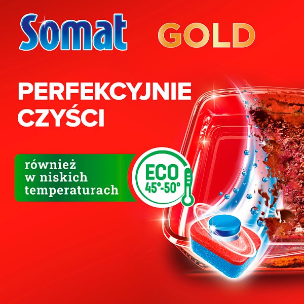 Somat Gold Tabletki do mycia naczyń w zmywarkach 598,4 g (34 sztuki)