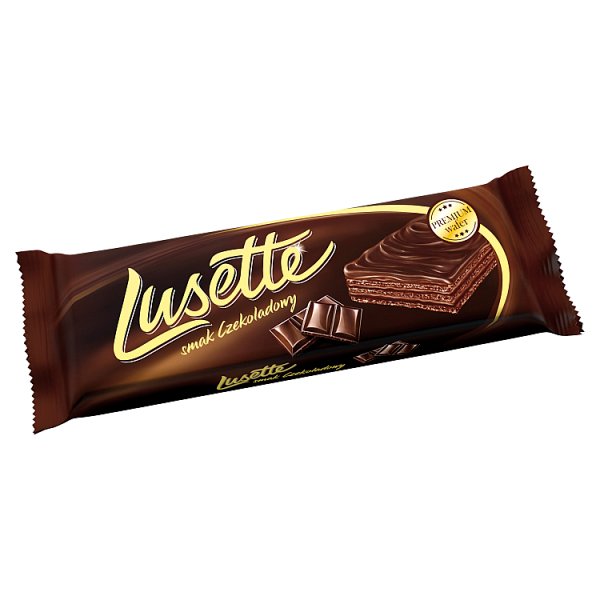 Lusette Kruchy wafelek smak czekoladowy 50 g