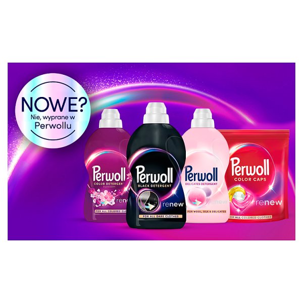 Perwoll Renew Black Płynny środek do prania 3 l (60 prań)