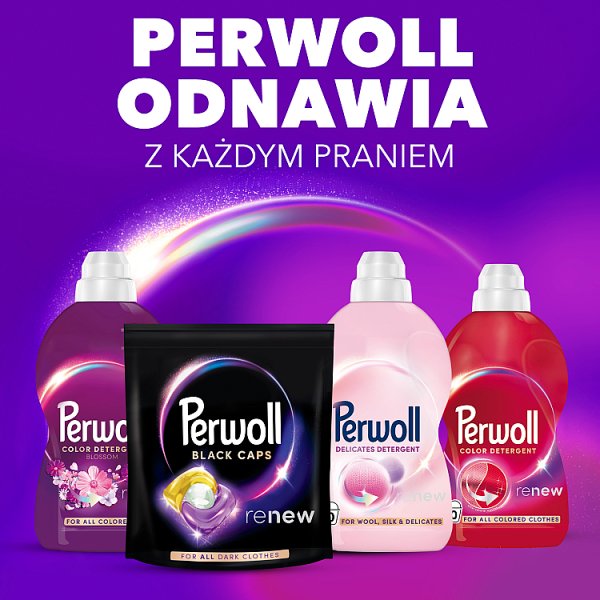 Perwoll Renew Black Caps Skoncentrowany środek do prania 310,5 g (23 prania)