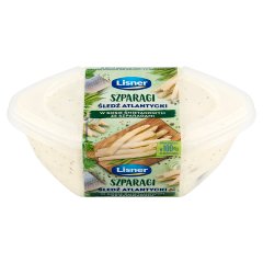 Lisner Śledź atlantycki w sosie śmietanowym ze szparagami 280 g
