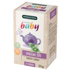 Premium Rosa Herbi Baby Herbatka ziołowa spokojny sen 30 g (20 x 1,5 g)