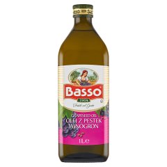 Basso Olej z pestek winogron 1 l