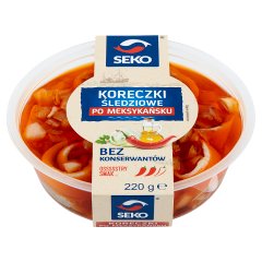 SEKO Koreczki śledziowe po meksykańsku 220 g