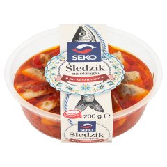 SEKO Śledzik na okrągło po kaszubsku 200 g
