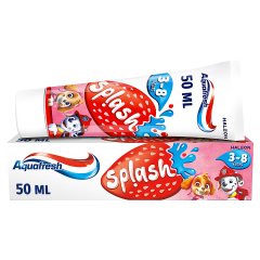 Aquafresh Splash Strawberry Pasta do zębów z fluorkiem 50 ml