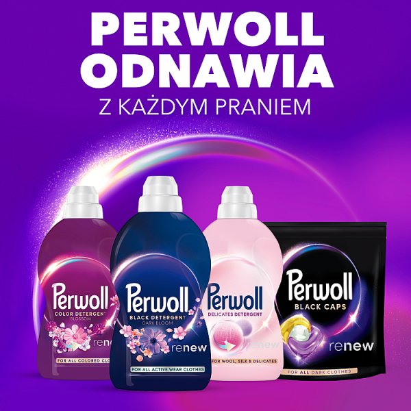 Perwoll Renew Dark Bloom Płynny środek do prania 2 l (40 prań)