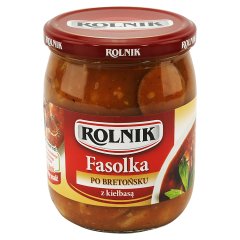Rolnik Fasolka po bretońsku z kiełbasą 500 g