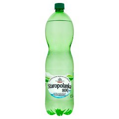 Staropolanka 800 Naturalna woda mineralna średniozmineralizowana gazowana 1,5 l