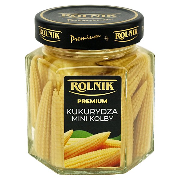 Rolnik Premium Kukurydza mini kolby 300 g