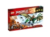 Lego ninjago zielony smok nrg 70593 