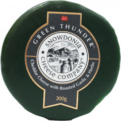Ser snowdonia cheddar green thunder 200g 
