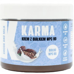 Krem do smarowania Karma Bars proteinowy cocoa and milk 250g 