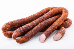 Kiełbasa Warmia z Warmińskiej wędzarni na ciepło 