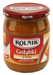 Gołąbki rolnik w sosie pomidorowym 