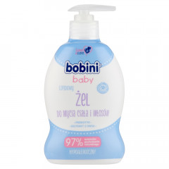 BOBINI BABY Lipidowy żel do mycia ciała i włosów 300ml