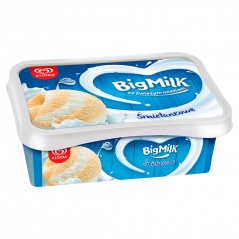 Big Milk Lody śmietankowe 1000ml