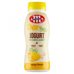 Mlekovita SBA Jogurt pitny bez laktozy mango-banan 250g