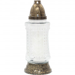 Znicz 217 czas palenia 30h ( do wyboru srebrny lub złoty ) 