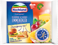 Hochland Ser kremowy w plastrach emmentaler 130 g