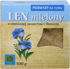 Len mielony złoty 