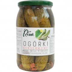 Ogórki Orzeł konserwowe 