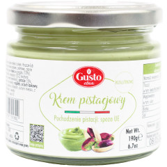 Krem do smarowania Gusto Etna Pistacjowy 