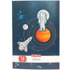 Zeszyt Herlitz Number One A5, 16 kartek, linia podwójna