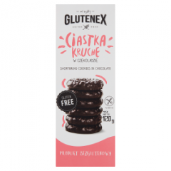 Glutenex Ciastka kruche w czekoladzie 120 g 