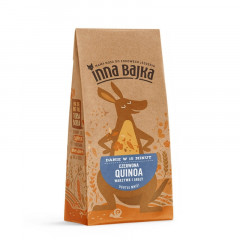 Quinoa czerwona warzywa i jagły 