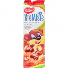 dr Gerard KreMisie Herbatniki z kremem śmietankowym i czekoladą mleczną 175 g