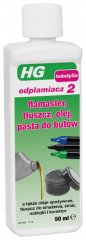 Odplamiacz HG usuwający plamy z  flamastrów, tłuszczu, oleju 