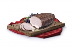 Szynka Balcerzak drewnem wędzona 