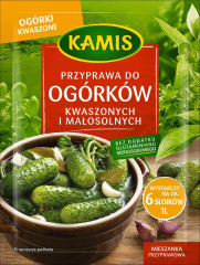 Kamis Przyprawa do ogórków kwaszonych i małosolnych 35 g