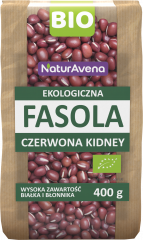 Fasola naturavena czerwona kidney ekologiczna 400g 