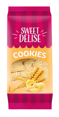 Ciastka Sweet Delise języczki teściowej z polewą toffi 500g 