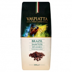 Kawa ziarnista Vaspiatta Brazil Santos 1000g
